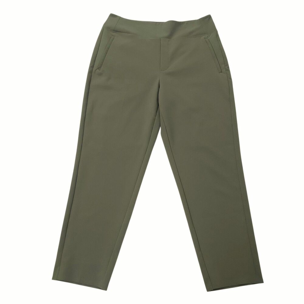 Athleta Endless High Rise Pant Womens 14 Green Stretch Performance Athletic